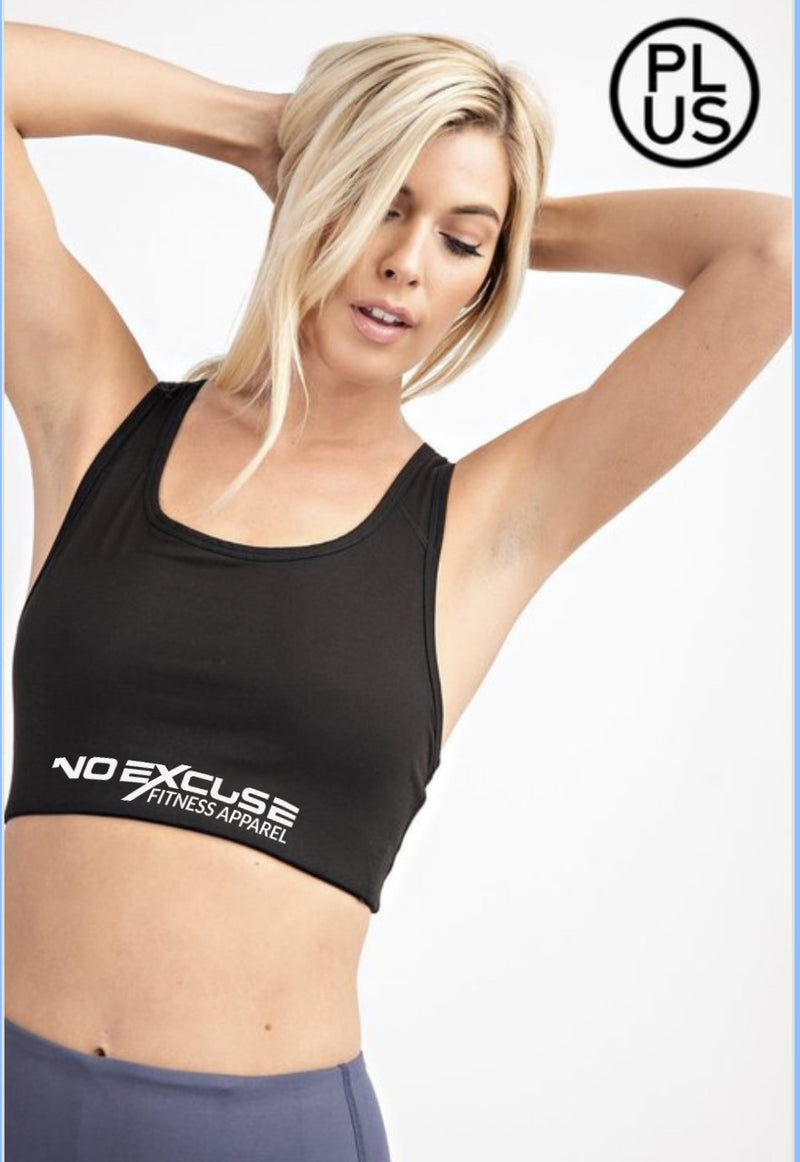 Women's Plus Racerback Sports Bra